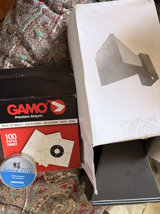 Carabina nova chumbos oferta alvo e chumbos