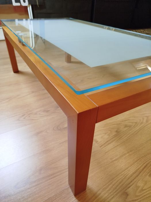 Mesa centro com vidro64739851724931123