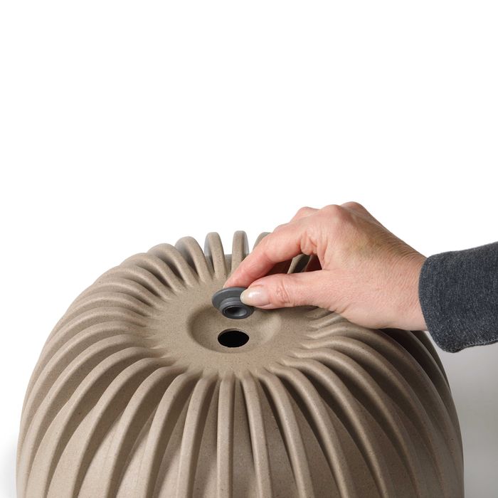 Donica Misa MiRA 24 cm kolor musztardowy