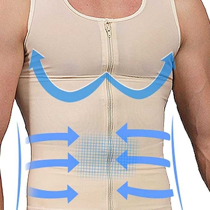 Nowa męska wyszuplająca koszulka / Termiczna / Bielizna / !2XL! B133cz