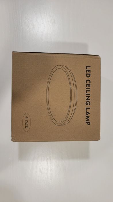 Luz LED de teto 4Pack 5000K Branco 15Watt 18CM