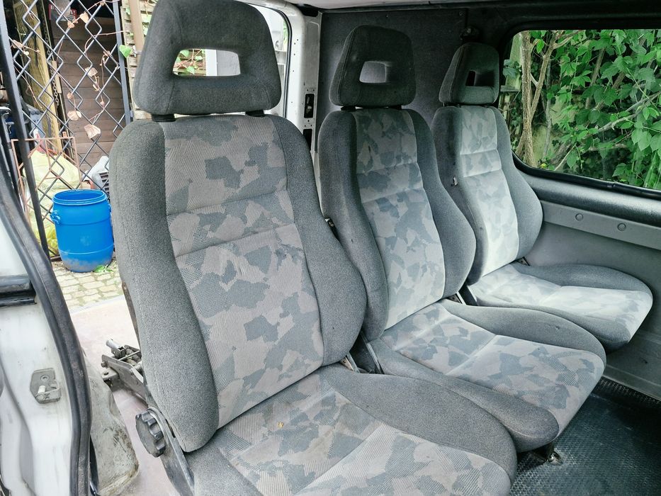 Fotele Tylne Bus Opel Vivaro