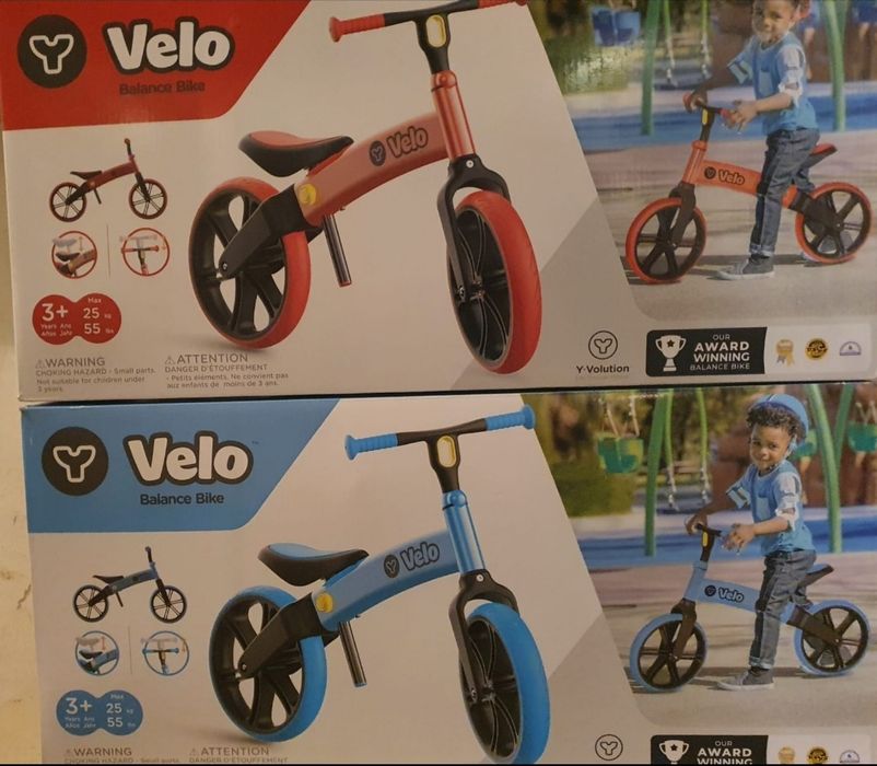 Rowerek biegowy Velo Nowy niebieski