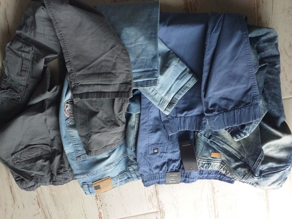 4 x Spodnie reserved 158 reporter