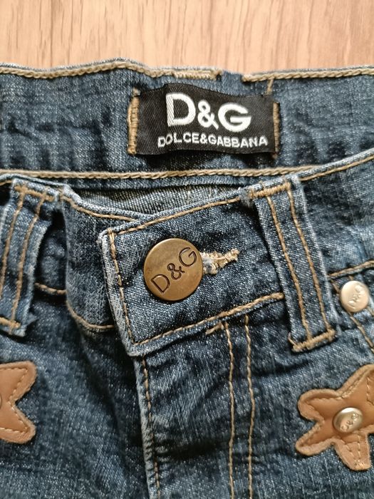Dżinsy dzwony Dolce Gabbana