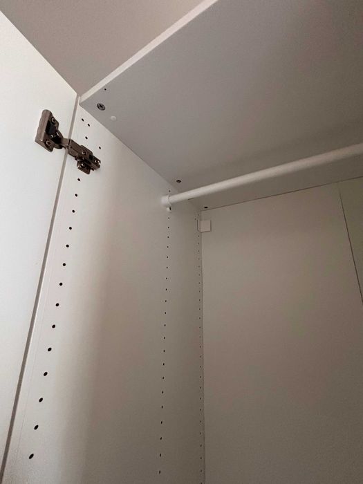 Roupeiro branco IKEA sistema PAX + komplement