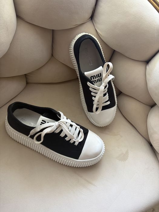 Buty Miu Miu - stan idealny - rozmiar 37 ( wkladka 23,5cm)