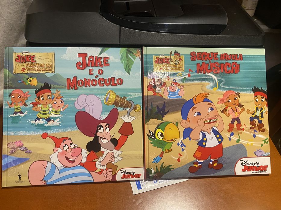 Livros Jake e os Piratas da Terra do Nunca