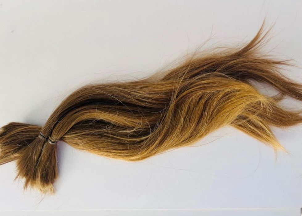 Włosy dziewicze blond