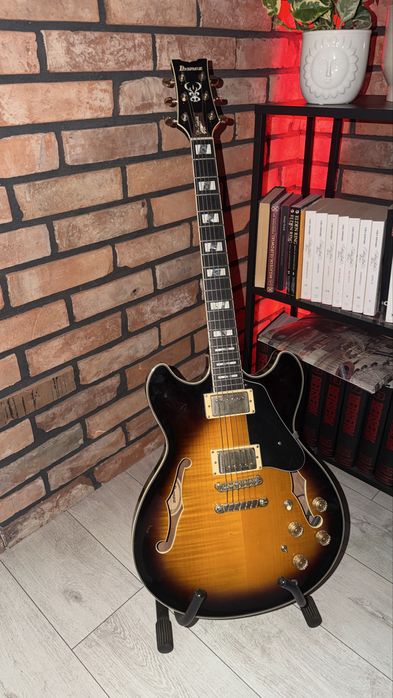 Gitara elektryczna Ibanez JSM10 VYS John Scofield semi hollow body