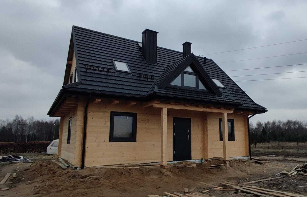 Domy z bali drewnianych, BSH, bal klejony