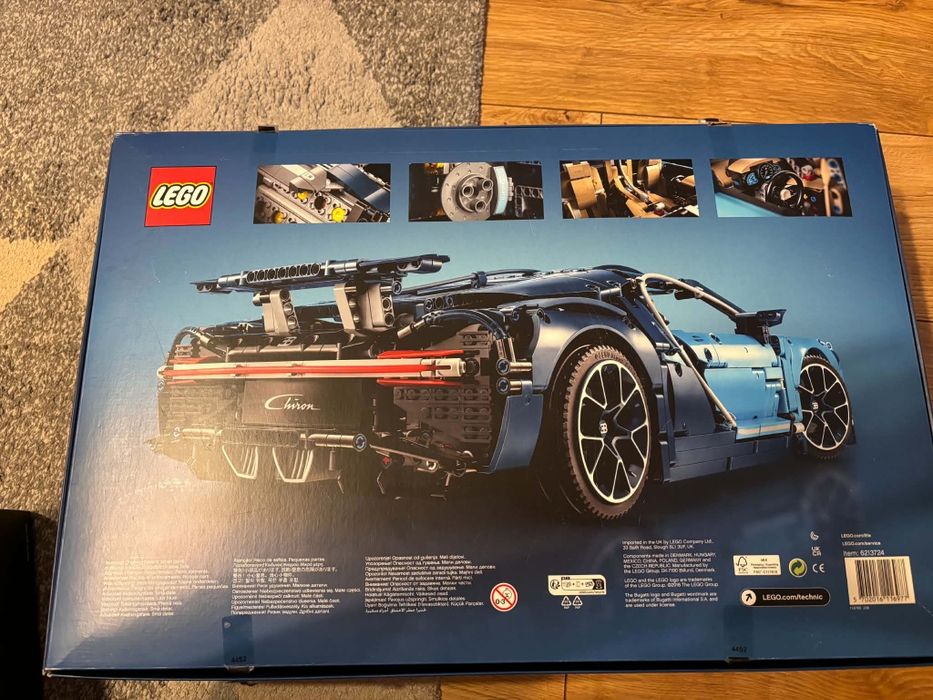 Klocki LEGO bugatti chiron