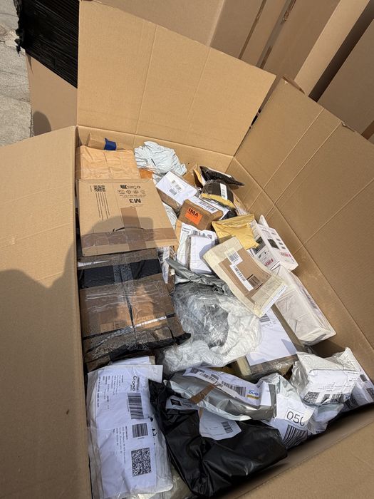 Paleta Nieodebrane paczki hermes dhl dpd aliexpress inne mix amazon