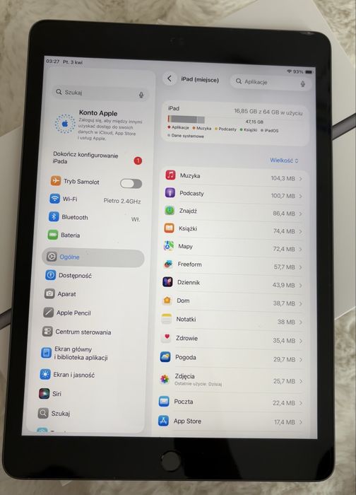 iPad 9. generacja 64gb
