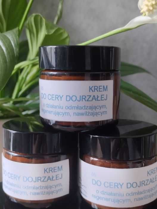 Naturalny krem przeciwzmarszczkowy na bazie ziół