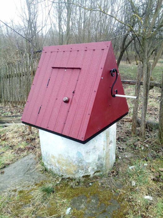 Верх накриття, дашок на криницю, студню,