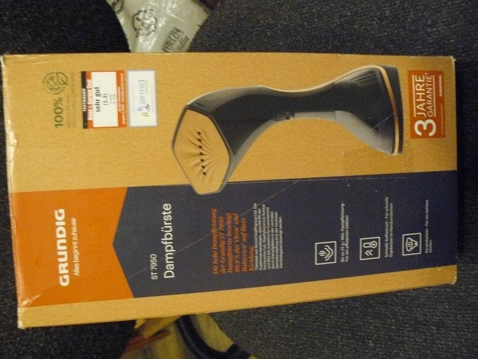 GRUNDIG 1600W szczotka parowa ceramiczna