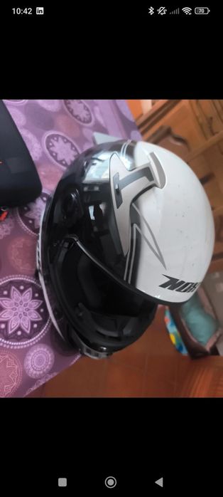 Capacete de mota  nox