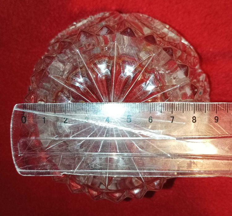 Kryształowa misa vintage