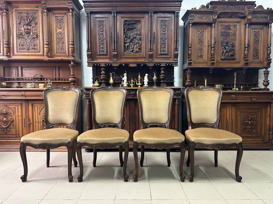 Стільці дуб стулья дерево 3383