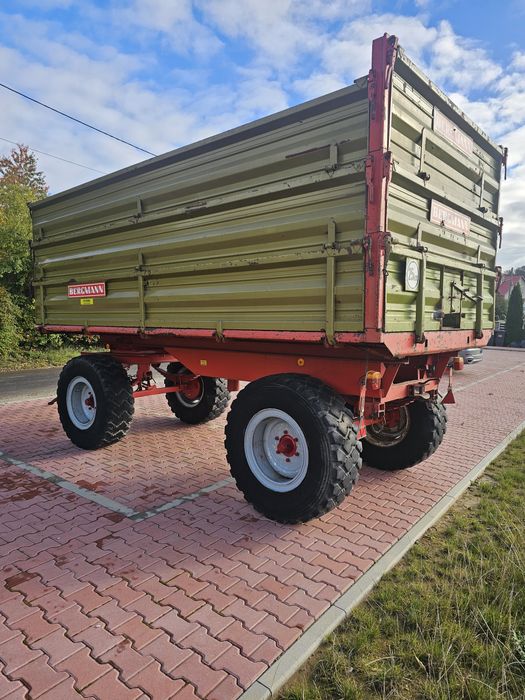 Przyczepa Berkmann 3 stronny wywrot 8t