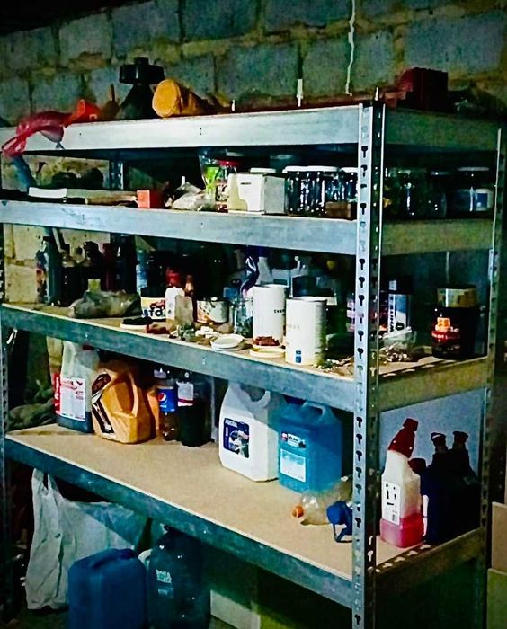 Стелаж металевий для будинку,дачі
