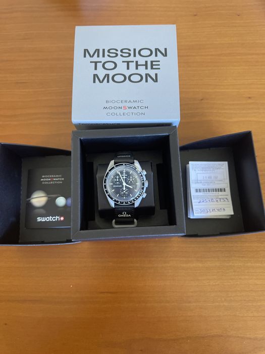 Relogio Swatch omega mission to MOON