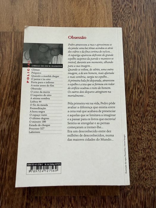 Livro “Obsessão” de Dick Haskins