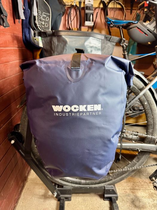 Büchel Sakwa, Torba Rowerowa, Granatowa, 25,4 l