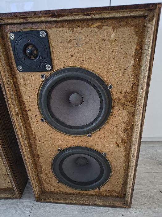 Kolumny, głośniki PRL - samoróbka