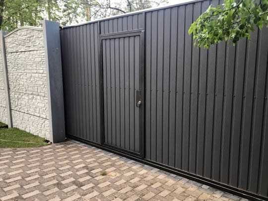 Каркас відкатних воріт 5–6 м | Під автоматикy | Доставка додому