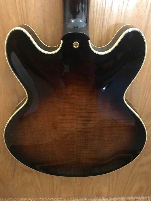 Epiphone Sheraton Vintage MIJ - Rare Tiger Sunburst