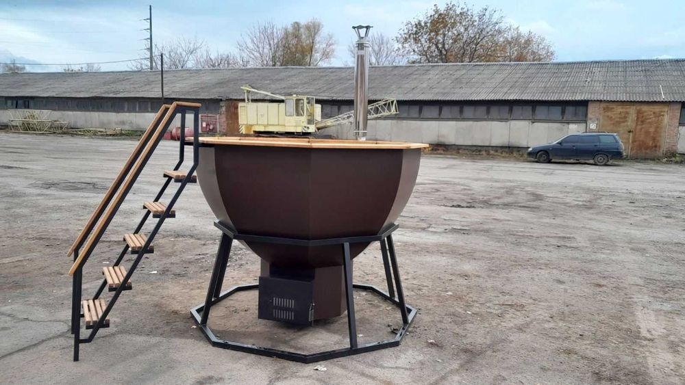 Банний чан на дровах від виробника ІЛМЕТ