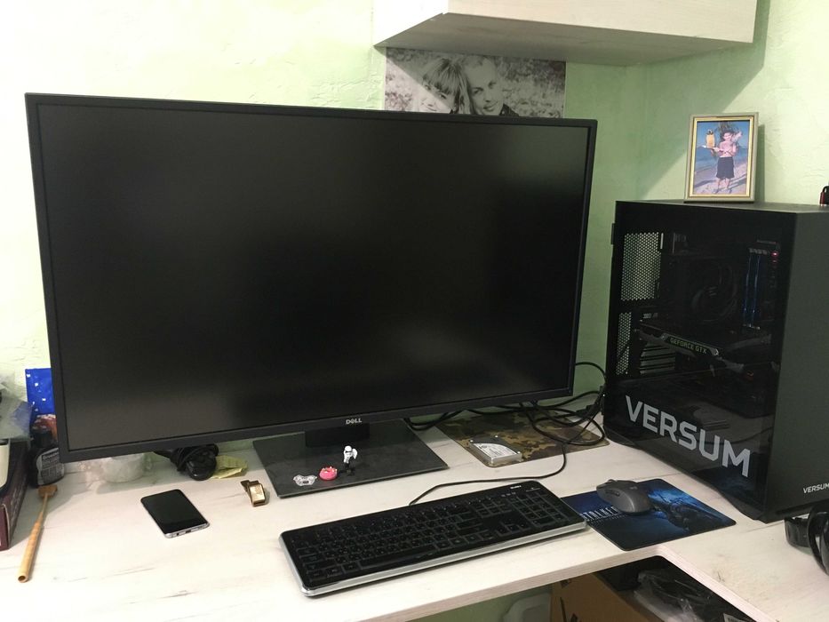 монитор Dell 43" / комплекты Ryzen 5 5600X + ASUS TUF / i7-6800K + ASUS Strix X99 / i7 4770K + Asus Maximus VI Hero