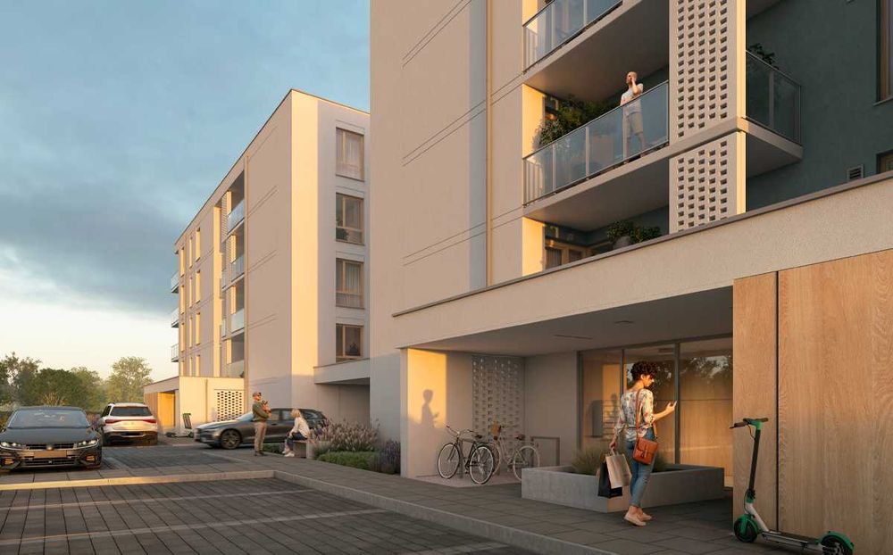 3 pokojowe mieszkanie 63 m2 z balkonem - Apartamenty Sonata - Szczytno