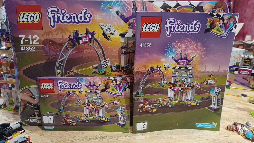 LEGO friends dzień wielkiego wyścigu