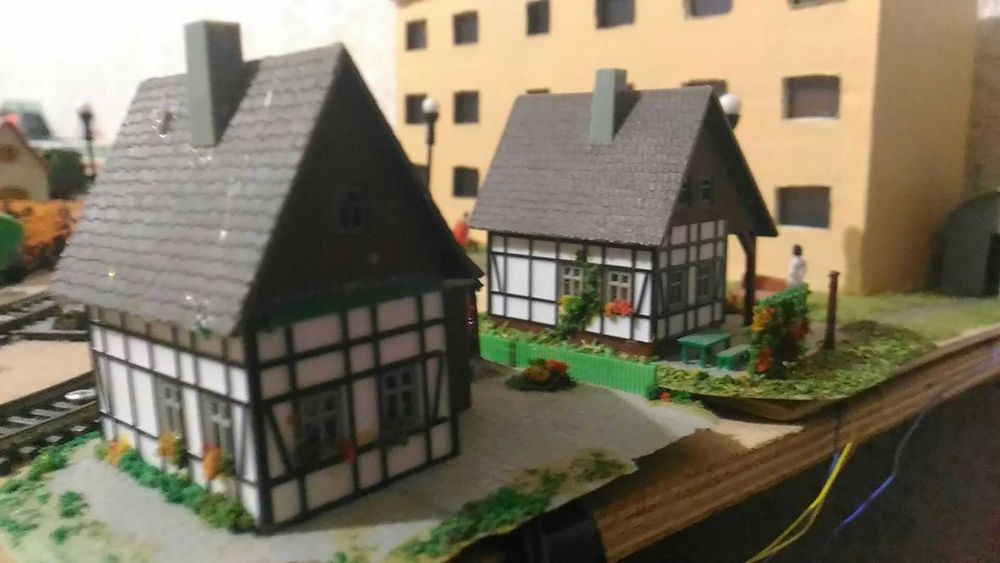 Диорама дома деревня наборы для диорам