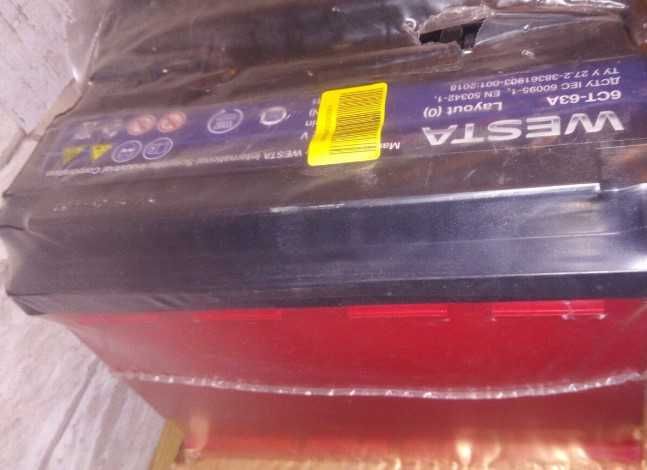 WESTA 6CT-63 А, EFB , НОВИЙ (Липень 2024р.)