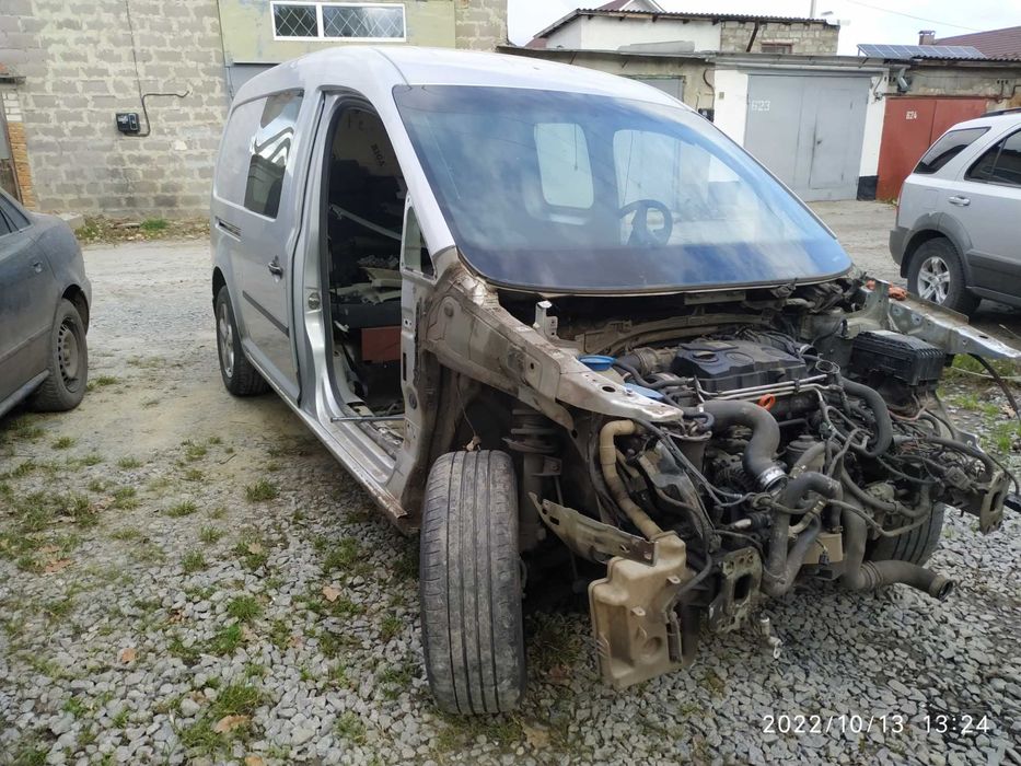 Кузов vw caddy maxi бу, разбор бампер кадді