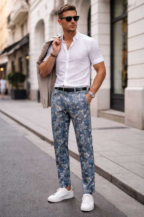 Брюки мужские  новые, котон,  "ZARA MAN»  р-р 175/76 А;  пояс 84см