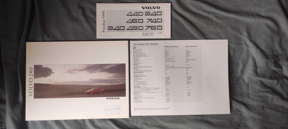 Prospekt Volvo 240