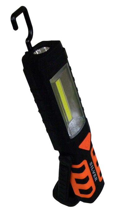 Latarka - Lampa - Lampka LED Li-on 2800mAh 3W Silver