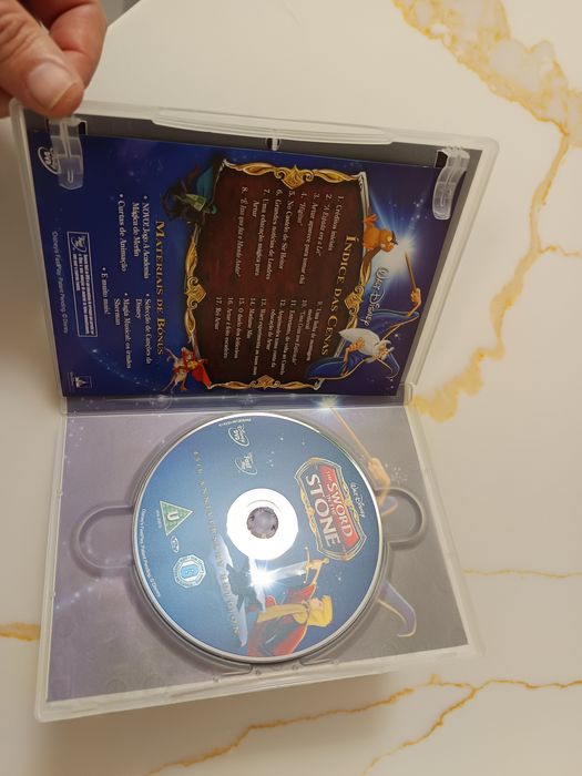 DVD Disney a espada era a lei