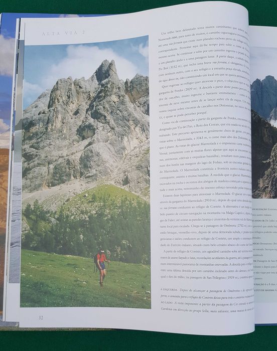 Livro/Guia "Os Mais Belos Passeios na Montanha" - Envio GRÁTIS