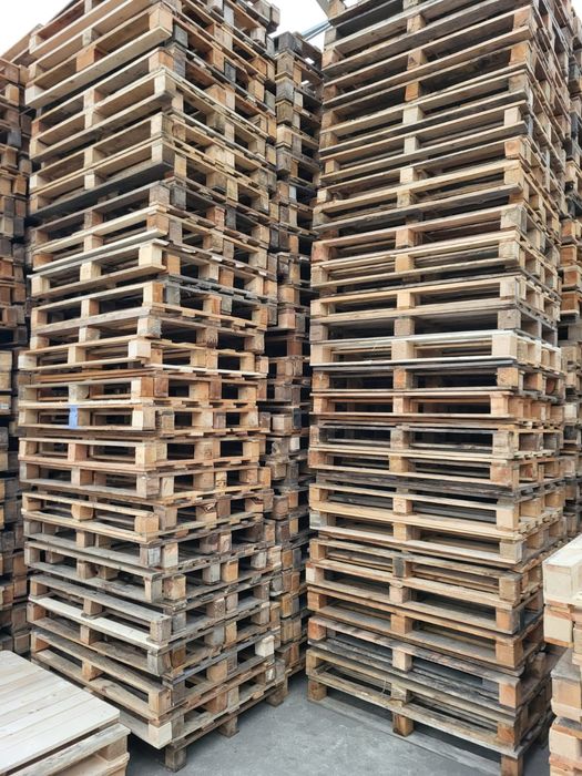 Palety 120x80 cienkie bez uszkodzeń