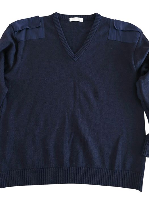 Sweter wełniany wojskowy militarny Wenaas 54 XL