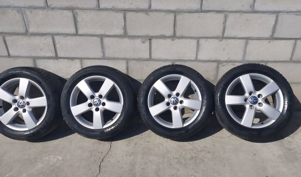 Диски Vw r16 с шинами 205 55 r16