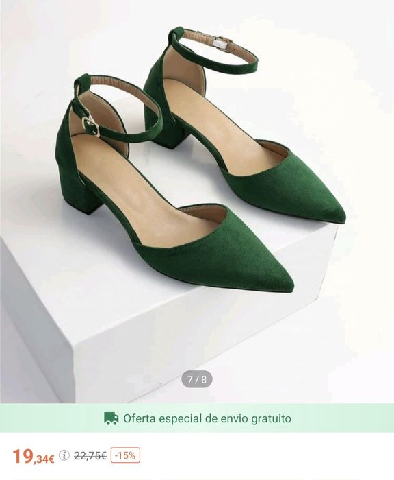 Sandálias verdes - novas