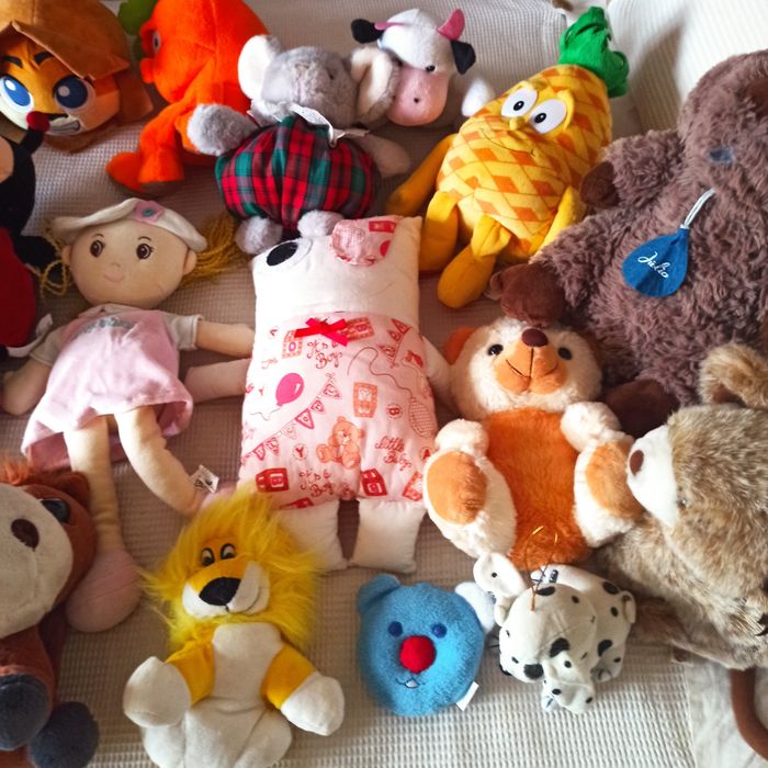 Peluches diversos
