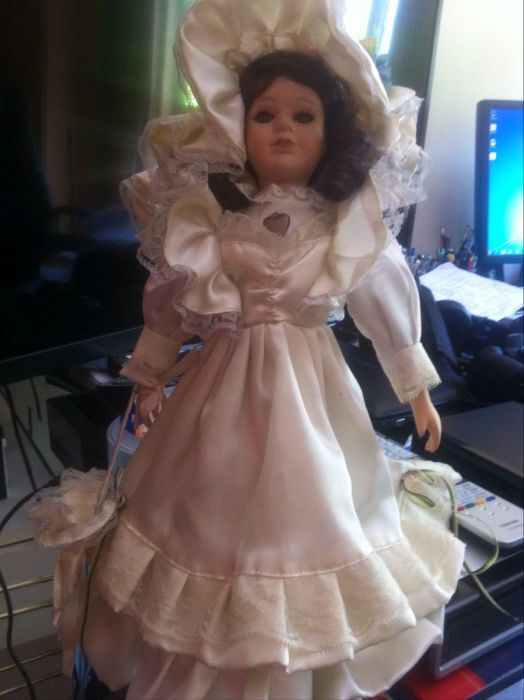 Boneca de porcelana
